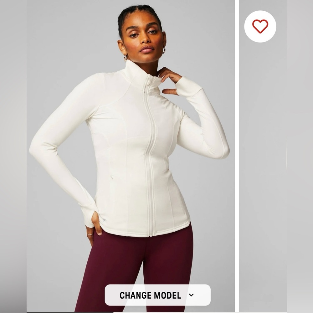 Fabletics Cold Weather Full-Zip Jacket | 1X | NWT